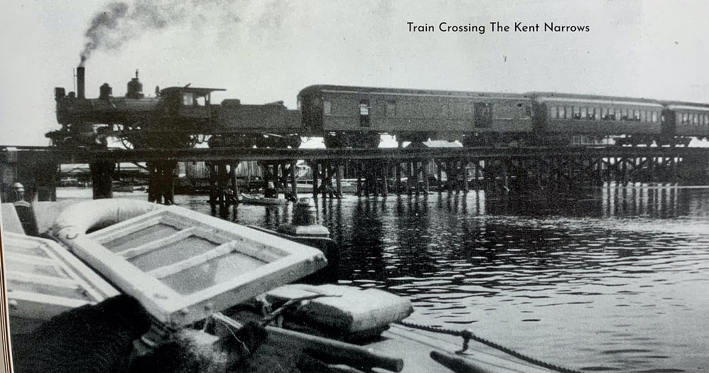Train Crossing Kent Narrows